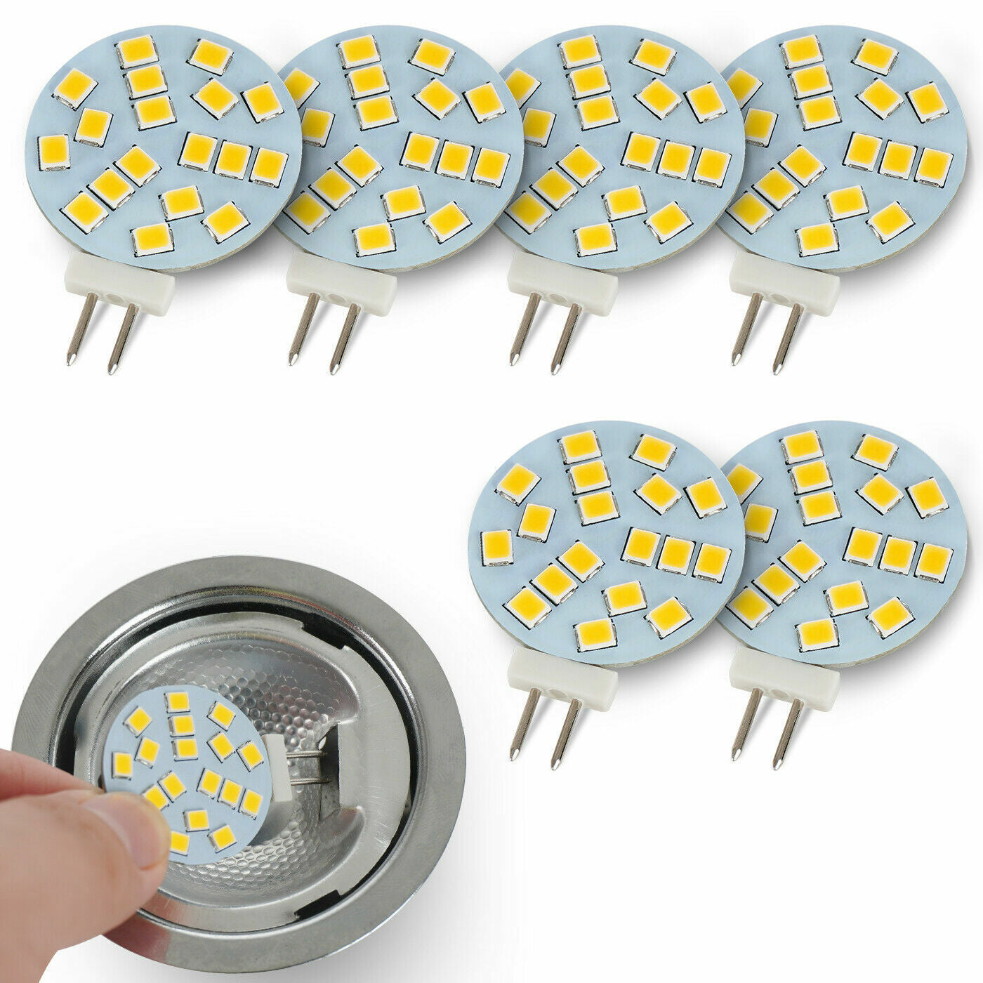 G4 LED Lamps 12V AC/10-30V DC.2W LED Bulbs Replaces 20w Halogen Bulb
