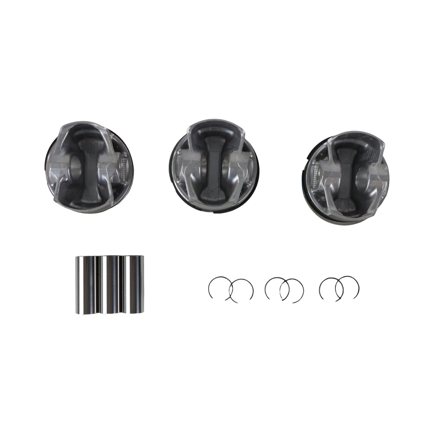 3x Pistons  Rings Kit 11:1 22mm for BMW for MINI Cooper X1 F20 F22 F30 B38A15 1.5T