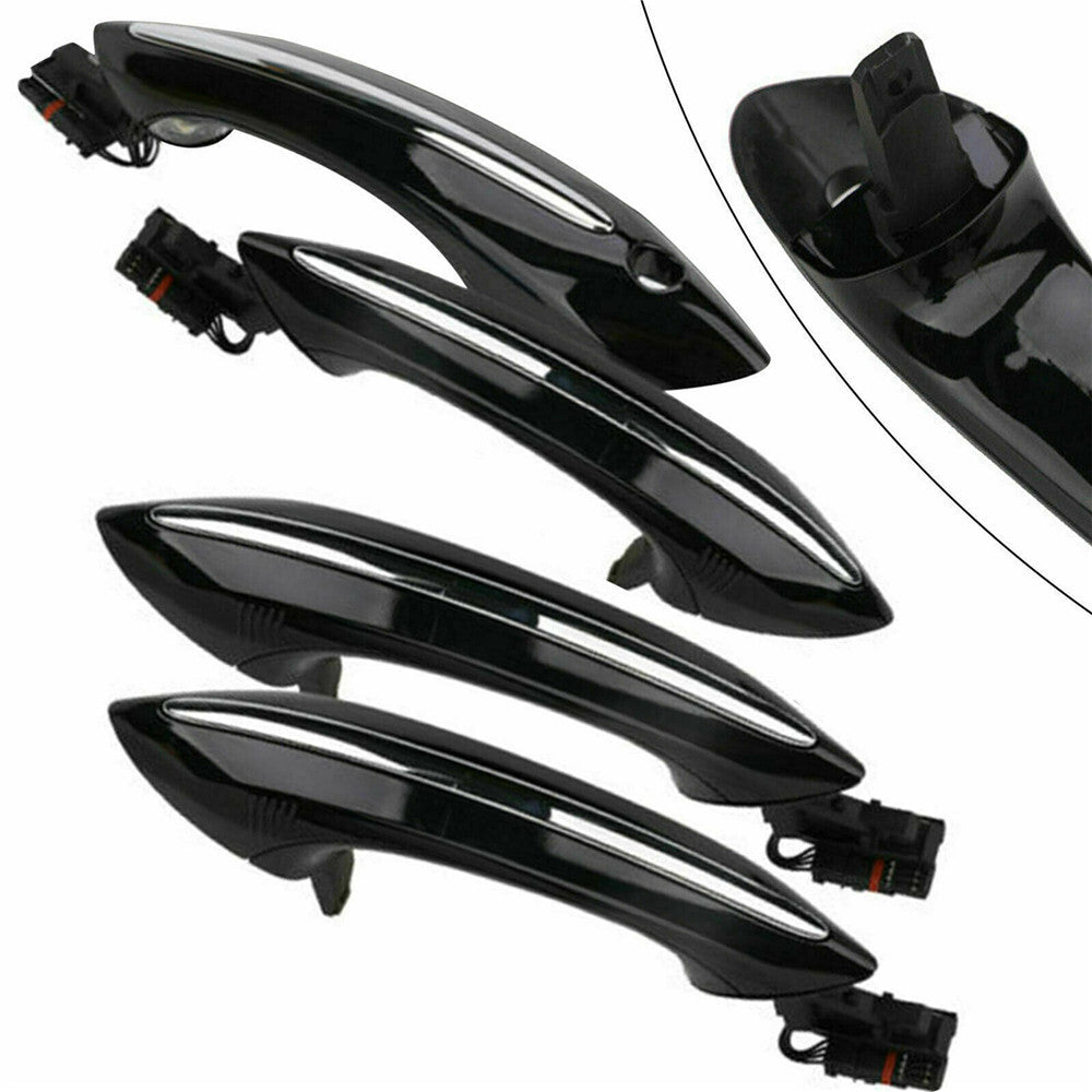 4 Pcs Exterior Comfort Access Door Handle Fits for BMW F01 F02 F06 F10 F11 F18