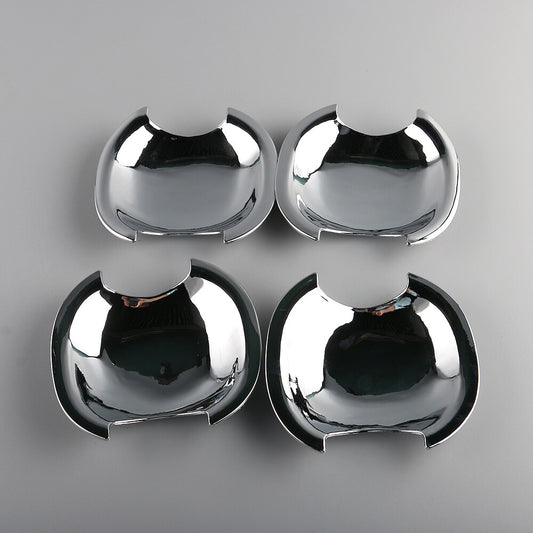 4x Door Handle Cup Bowl Bezel Cover Trim Chrome for Toyota for Camry 2012-2014
