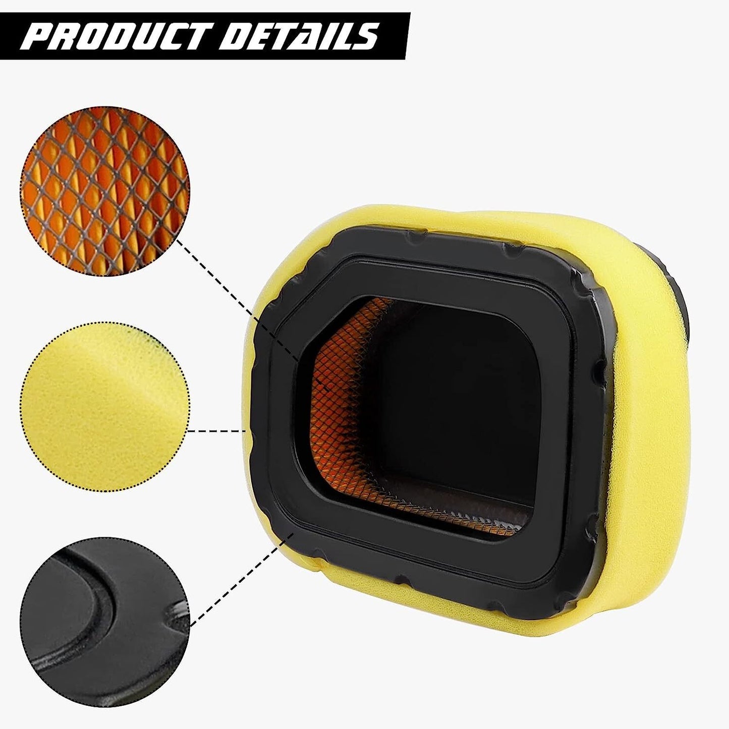 32 083 03S Air Filter for Kohler 32 883 03-S1 SV710 SV715 SV720 SV730 SV735