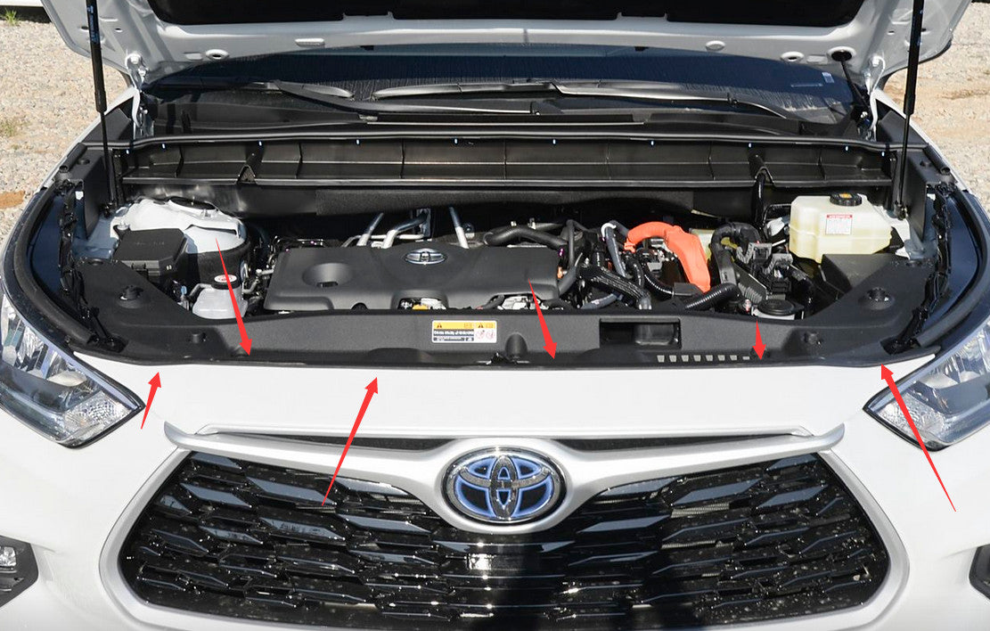 2020-2024 for Toyota Highlander Hood to Grille Seal 53395-0E080 New