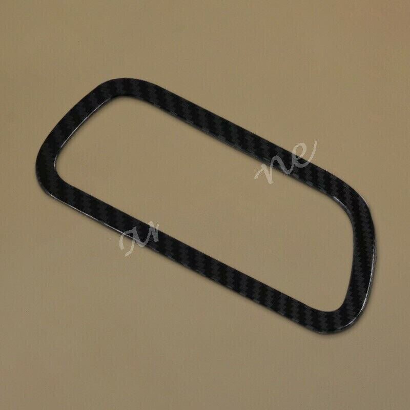 for Kia Seltos 2020-2023 Carbon Fiber Color Headlight Switch Button Frame Trim