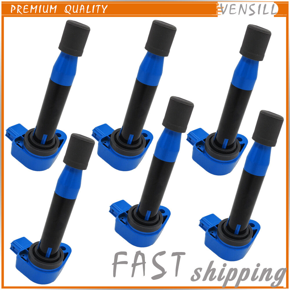 Set of 6X Ignition Coil Pack UF242 for Honda Accord Odyssey for Acura CL TL RL 99-12