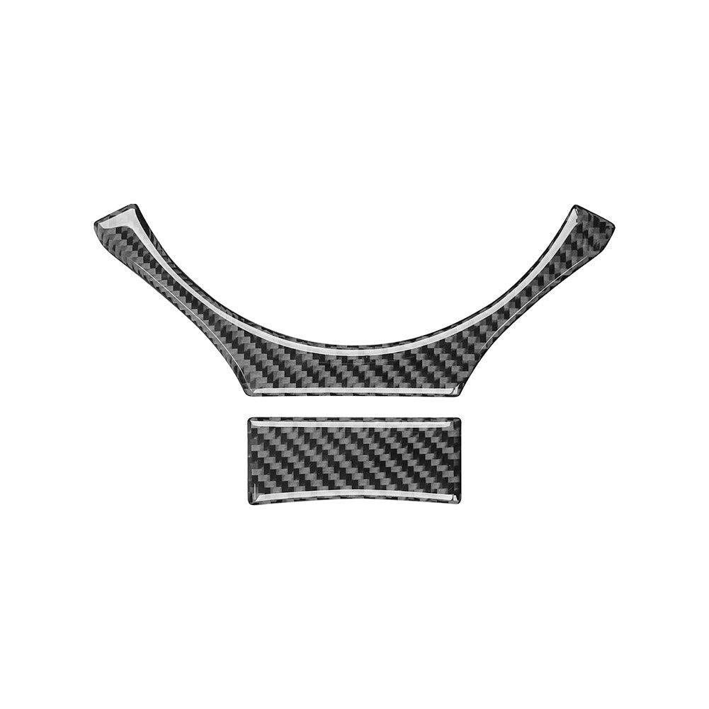 Carbon Fiber Interior Steering Wheel Lower Cover Trim for Lexus CT200h 2011-2017