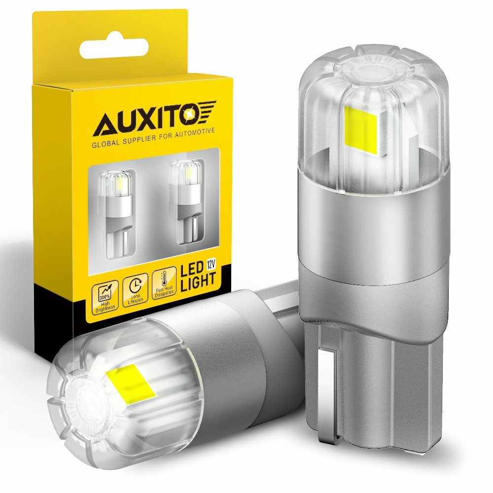 AUXITO T10 LED White Jade 6000K White Light 168 192 194 2825 2821