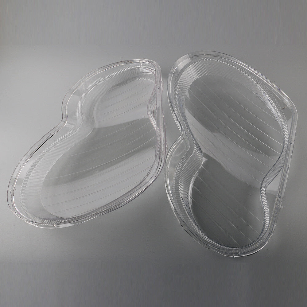 Left Right Headlight Lens Shell Lamp Cover Lampshade For W203 C-Class 01-07