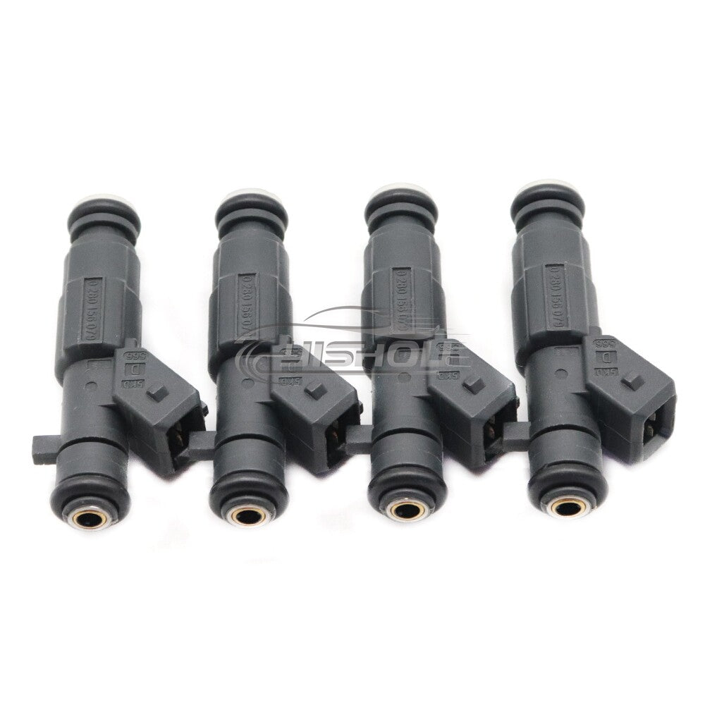 4-pack fuel injectors for ROVER for MG ZT-T ZS 75 1.8T 1.8LK series turbochargers 0280156079