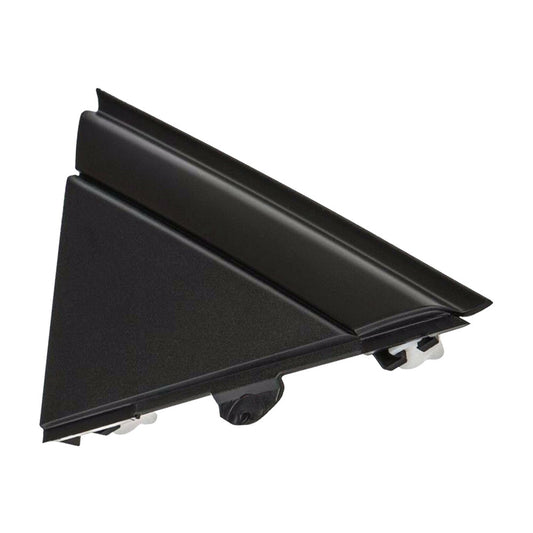 Front Right Door Mirror Flag Cover Molding Trim Matte Black Fits 12-19 for FIAT 500