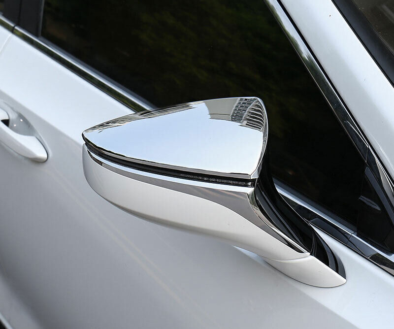 for Lexus ES250 300h 350 2019-2023 Chrome Rear View Side Mirror Cover Wing Trim