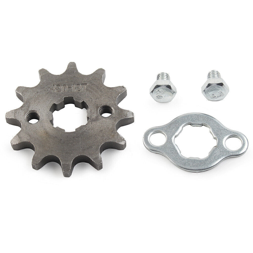 420-12T 17mm Vorderkettenrad f¨¹r 50cc 70cc 90cc 110cc 125cc Pit Dirt Bike