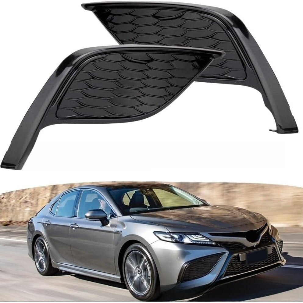 Front bumper fog light protector cover (left right) suitable for Toyota for Camry SE XSE 2021 - 2023