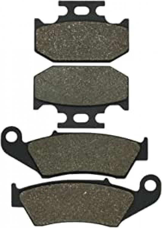 Carbon Fiber Front Rear Brake Pads for Suzuki DR650 1996-2016 DR350 1997-1999