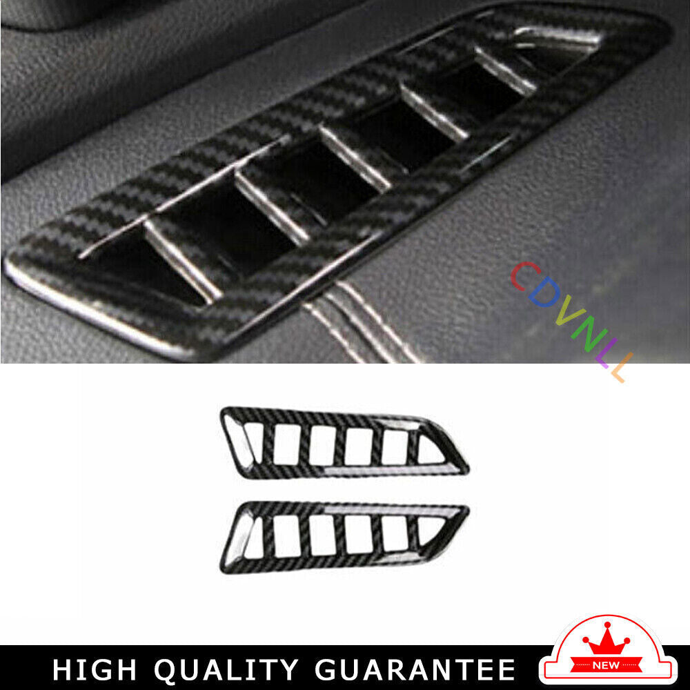 Instrument LR Air Outlet Vent Cover Trim for Kia Sorento 2021-2022 Carbon Fiber
