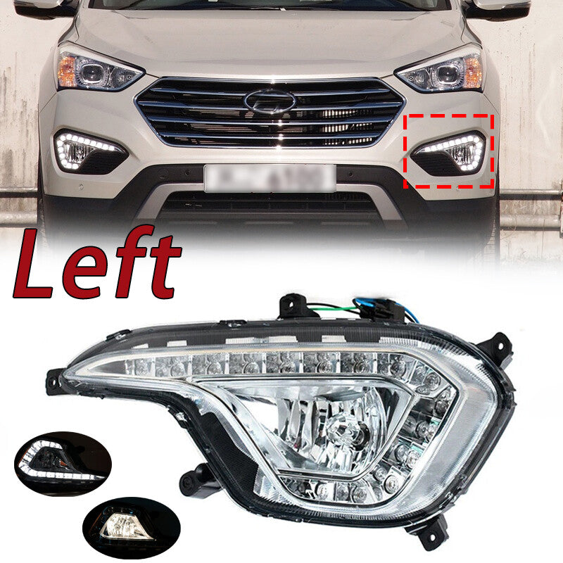 Daytime Running Light Fog Lamp LH for Hyundai Grand Santa Fe (Maxcruz) 2013-2015