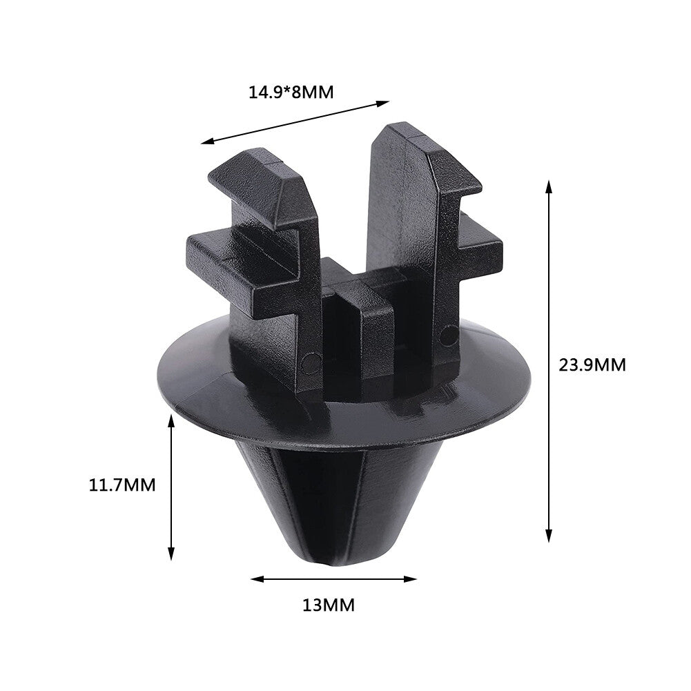 10 Car Bumper Radiator Shroud Air Deflector Cowl Grille Retainer Clips for Ford