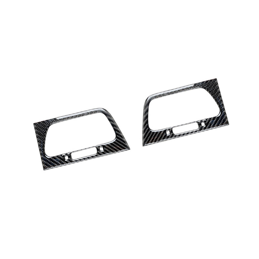 2Pcs Carbon Fiber Side Air Vent Outlet Cover Trim for Honda CRV CR-V 2015-2016