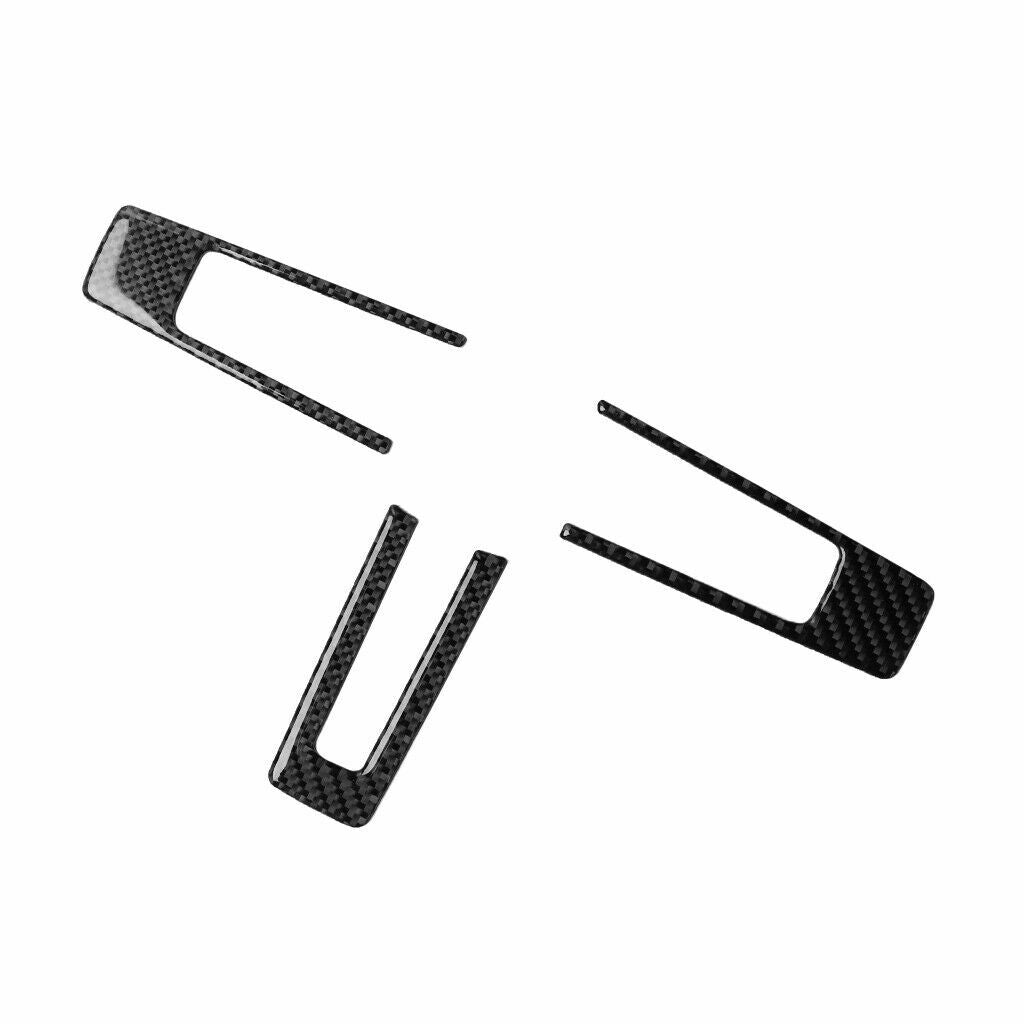 Carbon fiber steering wheel panel trim cover suitable for 2009 for Ford for Mustang - 13