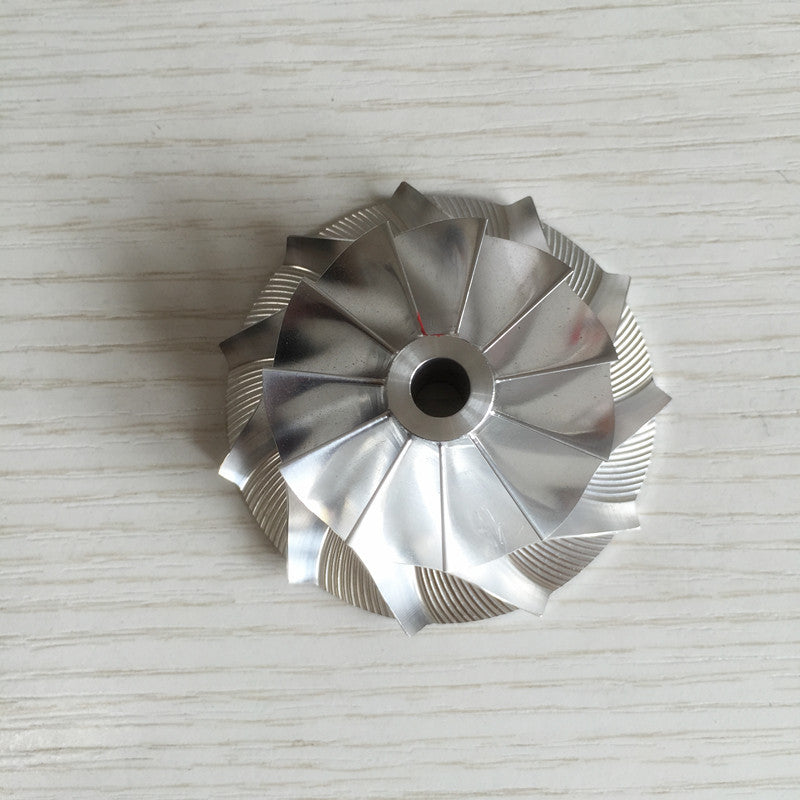 CT26 39.65/57.00 mm 11+0 Blade High-Performance Turbine Billet Compressor Wheel