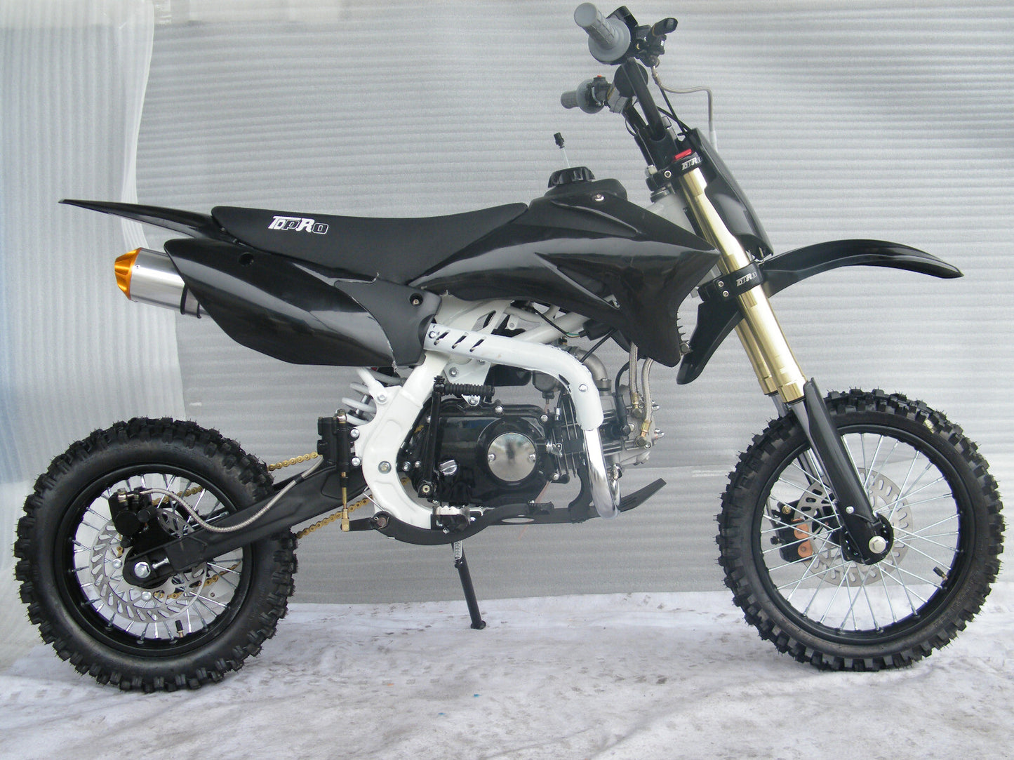 Plastic mudguard kit + high for seat for Yamaha TTR110 Pit Trail Dirt bike