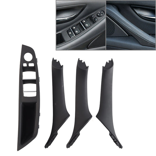 Door Handle Window Lift Switch Button Frame Panel Set for BMW F10 F18 F11 4pcs