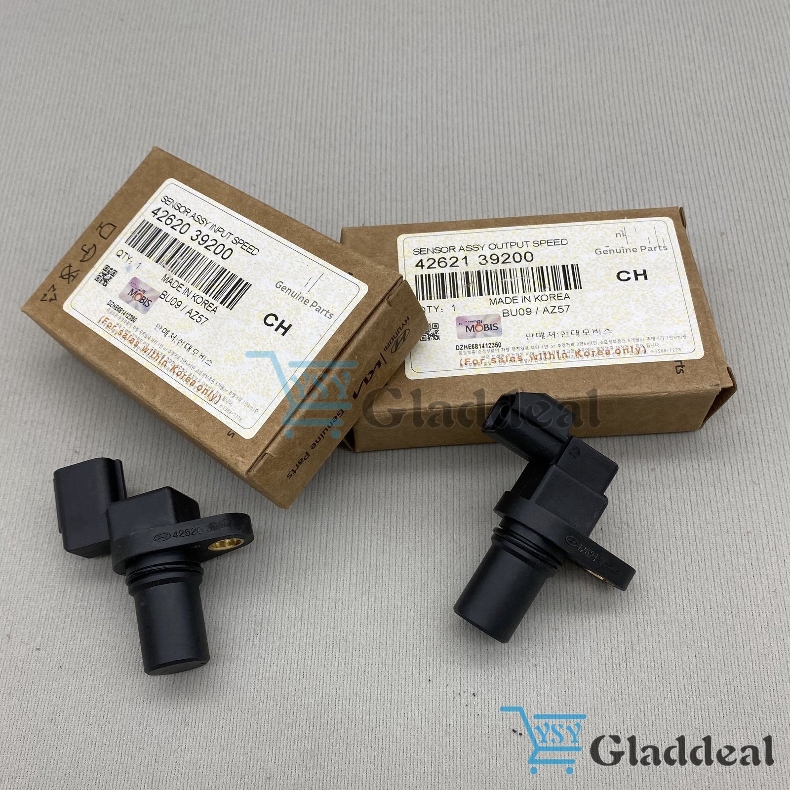 Equipment Manufacturer ( ) New Input and Output Speed Sensors (2 Pieces) for 2005-2012 for Hyundai for Kia 4262139200