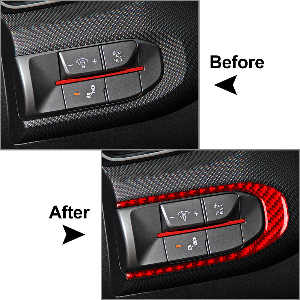 Headlight Switch Button Surround Cover Trim for Hyundai for Veloster JS N 2019-23