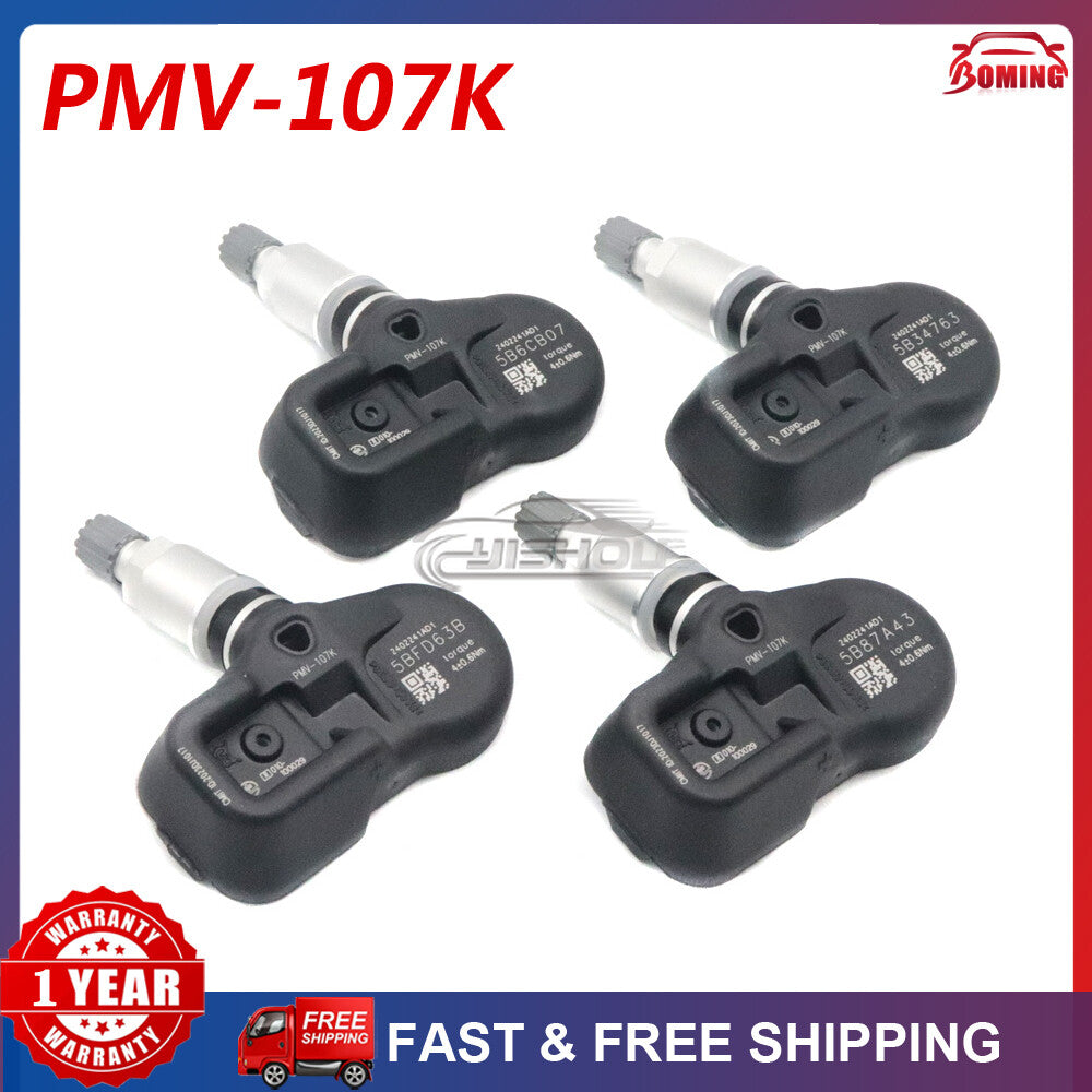 4X PMV-107K 42607-50010 42607-50011 TPMS Tire Pressure Sensor for Lexus 2005-12