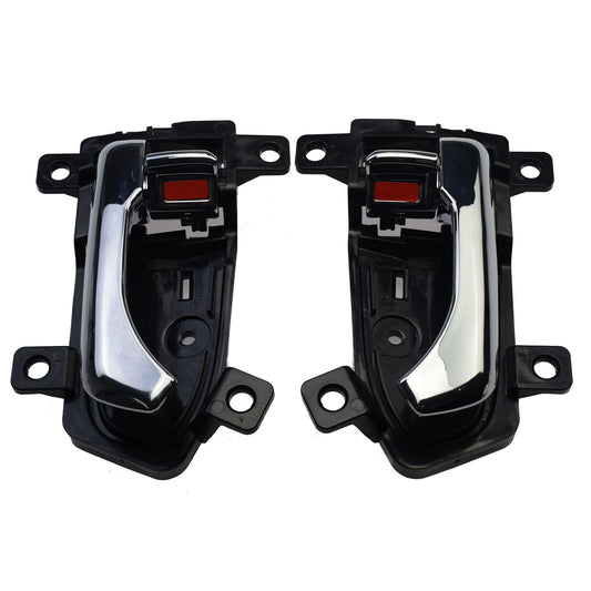 For 11-16 for Kia Sportage 2Pcs Front or Rear Left Right Interior Door Handle Chrome