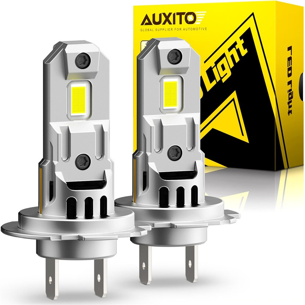 AUXITO H7 LED Whitening Red and White Lamp/White Cloud Lamp 6500K