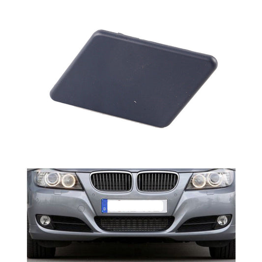 Left Side Headlight Washer Jet Cover Cap Unpainted for BMW E90 323i 328i 335i M3