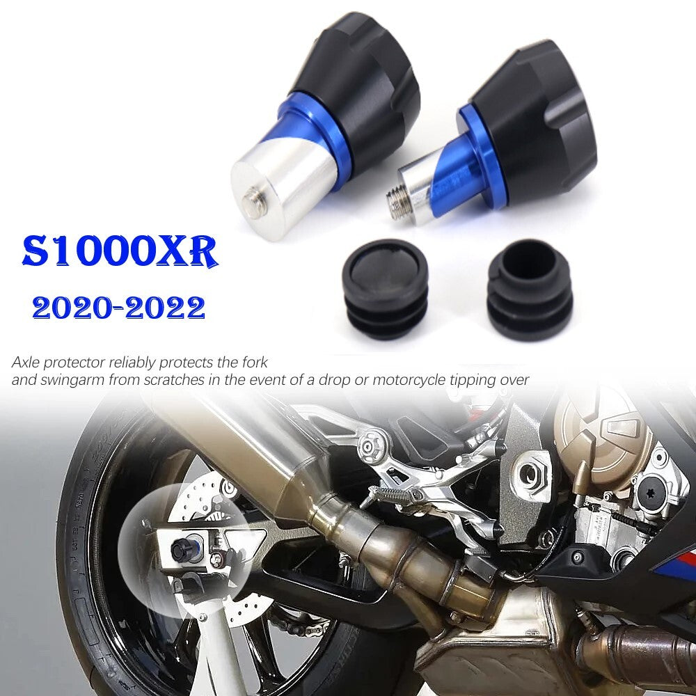 Fit for BMW S1000XR Front Axle Slider Wheel Crash Pads Protector 2020-2024