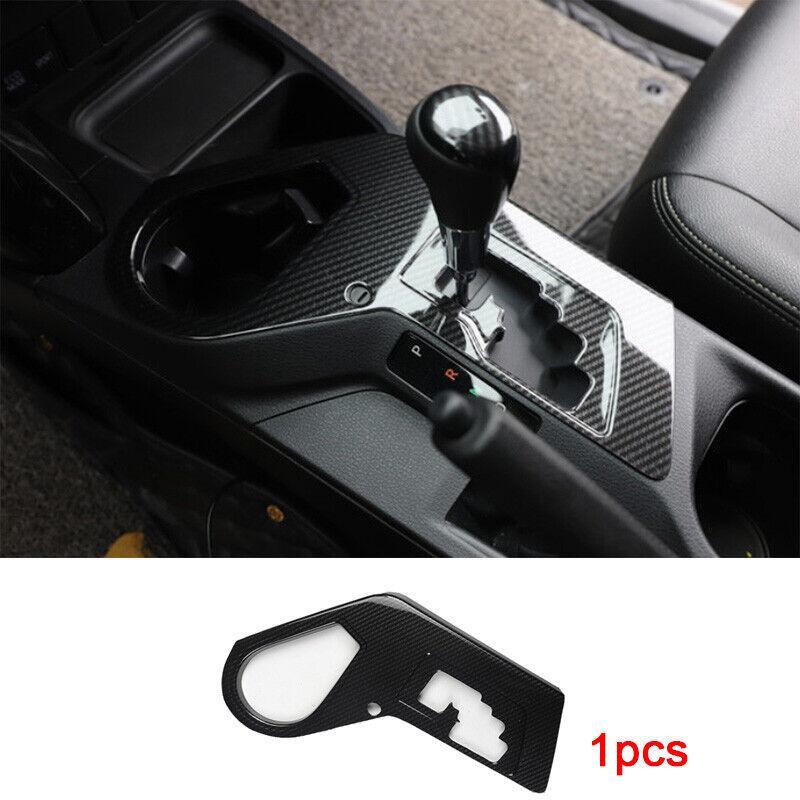 Car for Toyota RAV4 16-2018 Carbon Fiber Style Inner Gear Shift Frame Cover Trim