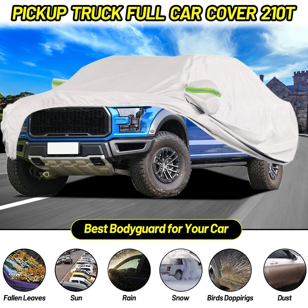Car Full Cover Pickup Car Cover Waterproof//Windproof Fit forToyota Tacoma/Hilux