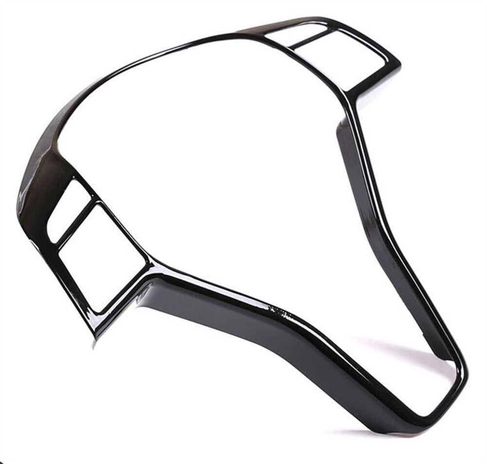 for Benz A B C E CLA GLA GLK CLS Class W212 W204 Steering Wheel Trim Gloss Black