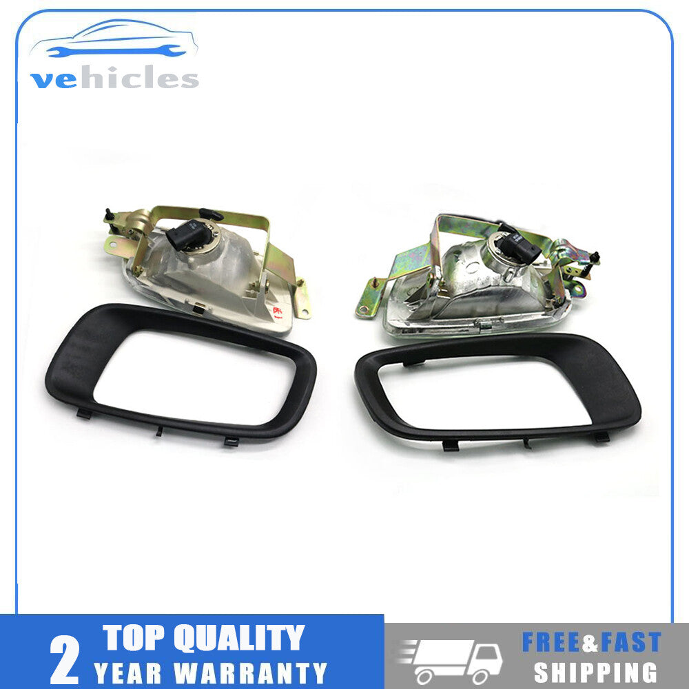 Suitable for Mitsubishi Pajero Montero V73 V75 V77 front fog lights + protective cover MR388019/20