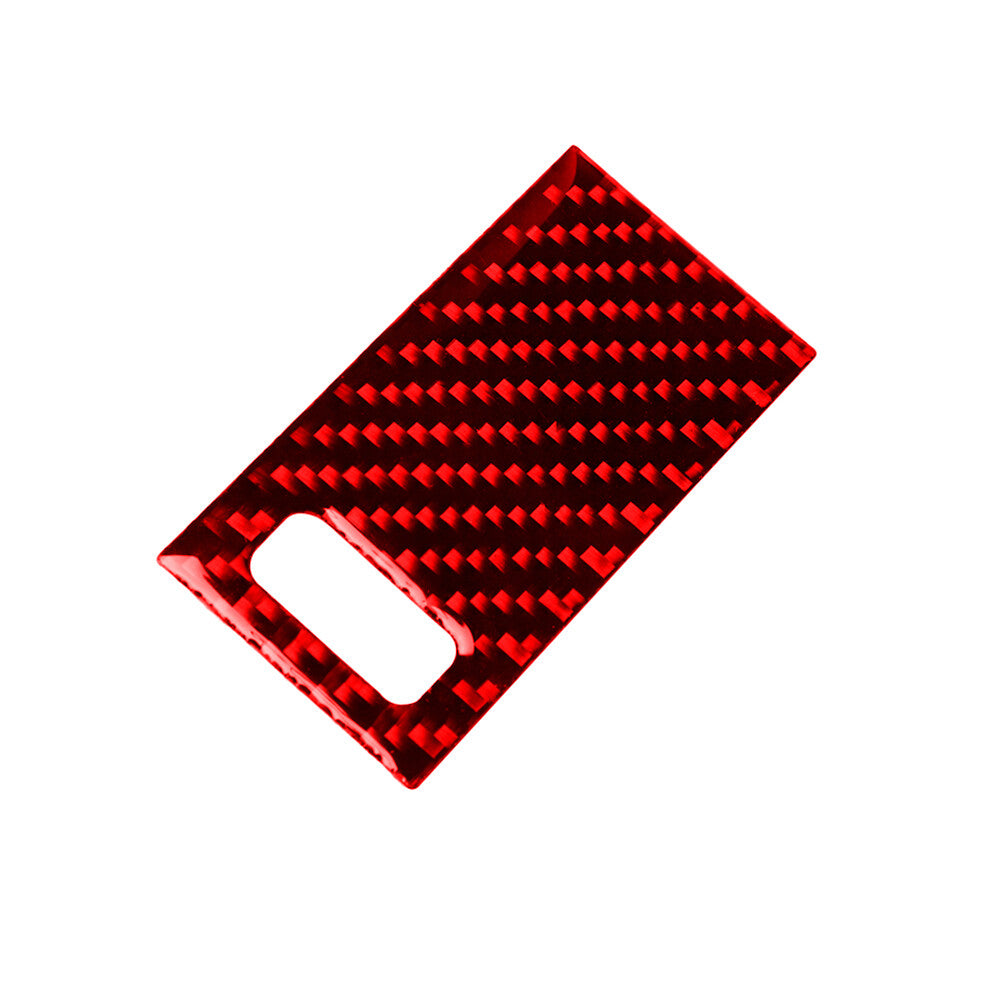 Red 3Pcs Reading Light Panel Trim Cover Carbon Fiber for Nissan 350Z 2006-2009