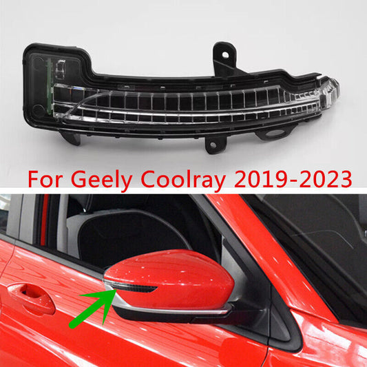 Right Side Rearview Door Mirror Turn Signal Lamp Fit for Geely Coolray 2019-2023
