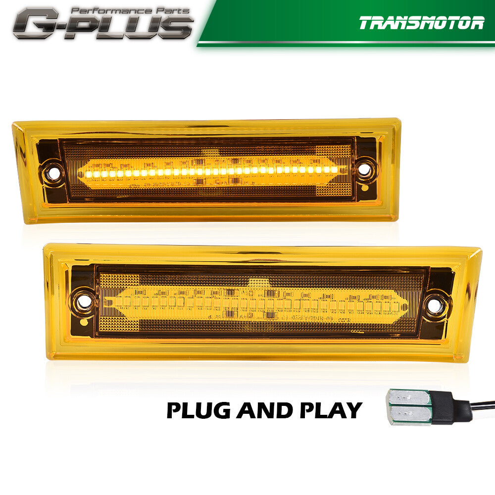 for GMC C/K Suburban Blazer Jimmy White LED Belle
