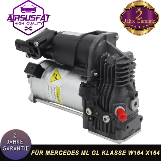 for Mercedes ML GL class W164 X164 air suspension compressor pump 1643200004