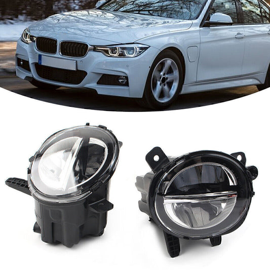 2x Front Driving Fog Lamp Fit for BMW F20 F21 F22 F23 F30 F31 F32 F33 F36 LCI