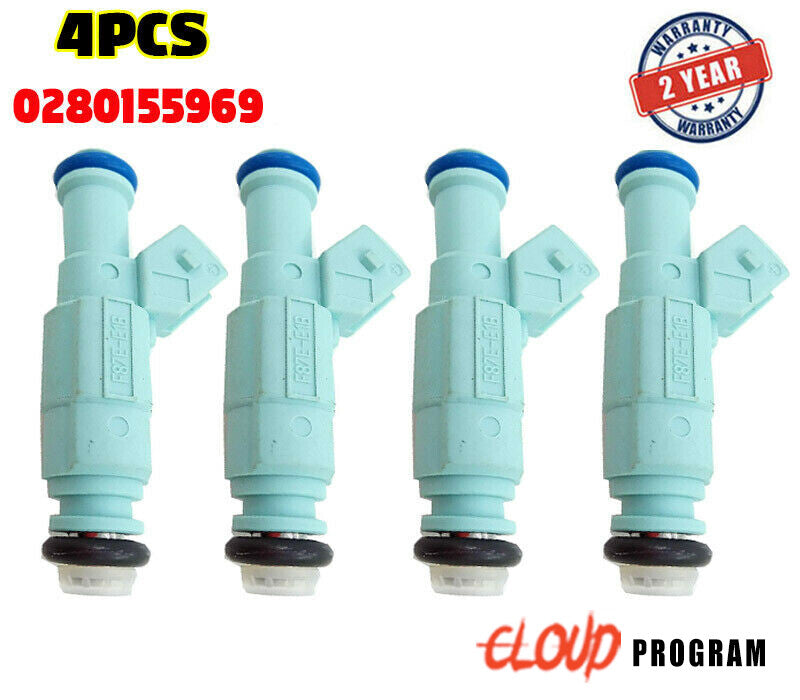 for BMW E36 316 318i Fuel Injector Nozzle 0280155969 (4pcs)