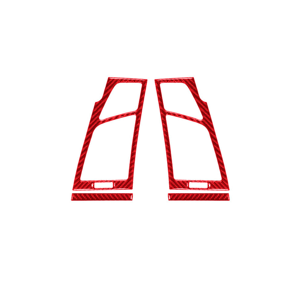 Red Left & Right Vent Trim Cover for BMW 1 Series Convertible E82/E88 2008-2013