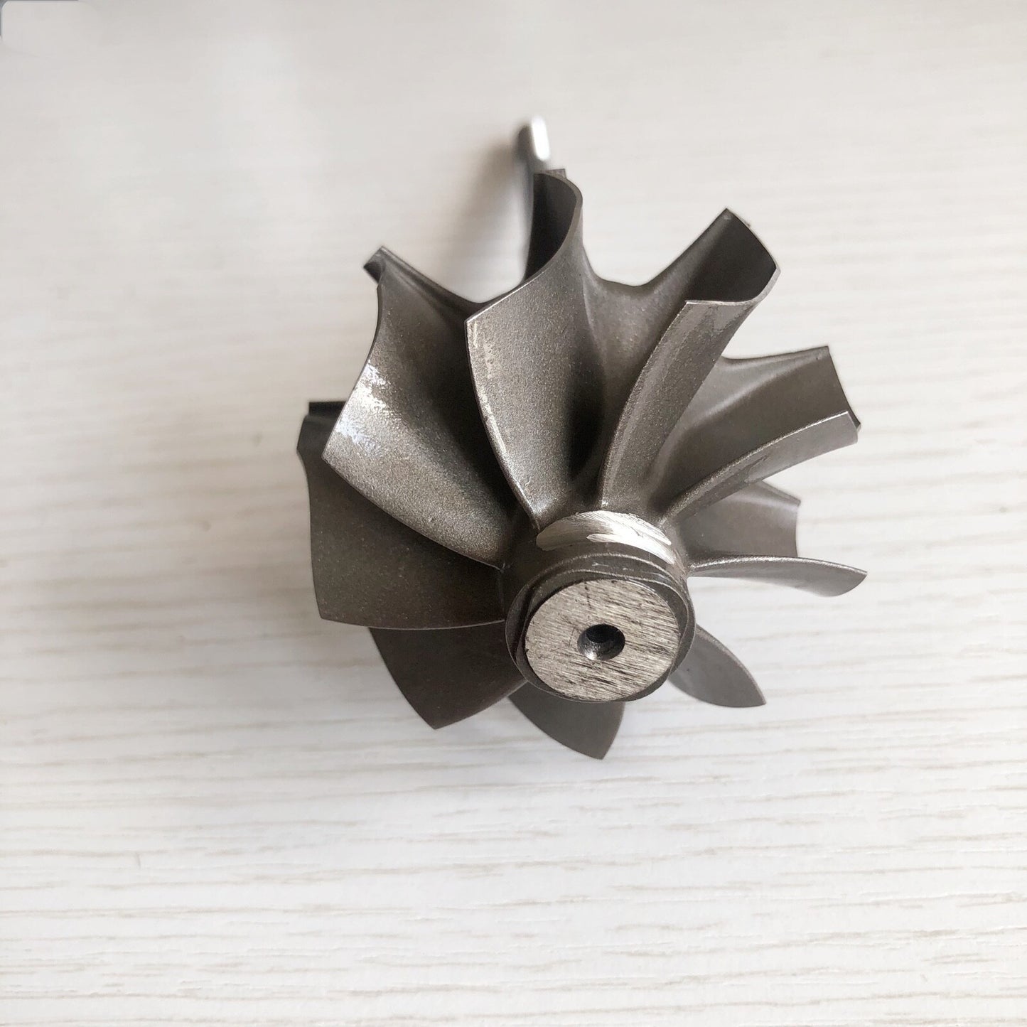 G30 Reverse 55/60 mm 9 Blade Ball Bearing Turbine Shaft/Turbine Wheel