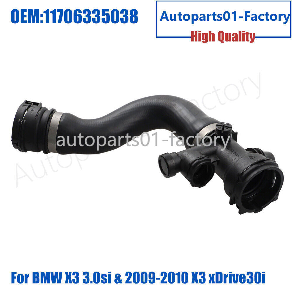 11706335038 Top Upper Coolant Water Hose for 2007-10 for BMW E83 X3 Series 2.5L 3.0L
