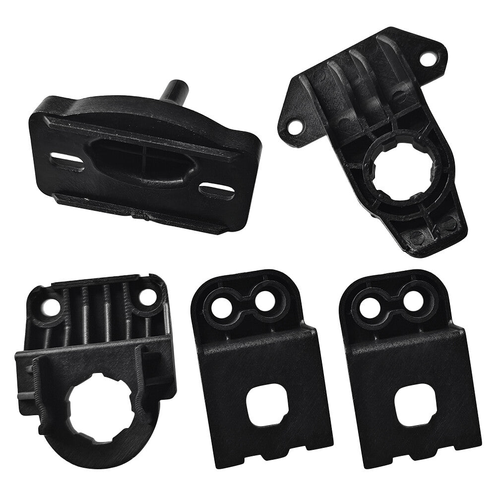 Front Headlight Bracket Repair Kit for X5 G05 2019-2022 | X6 G06 2020-2022 Black