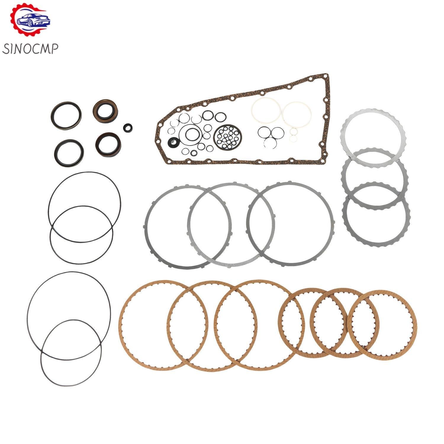CVT Transmission Overhaul Rebuild Kit Clutch Plates for Nissan RE0F10E JF017E