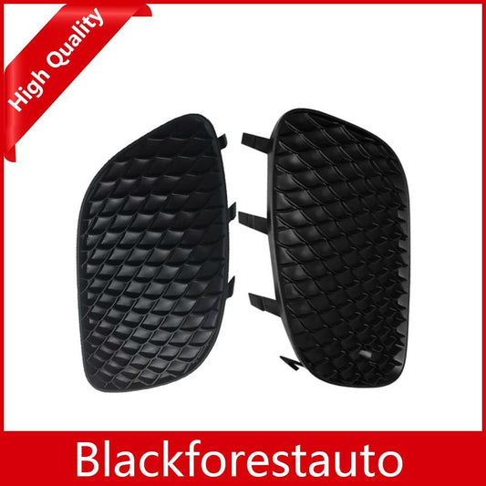 2Pcs Left+Right Front Bumper Side Grill Insert Black For A Class W117 2022-2018