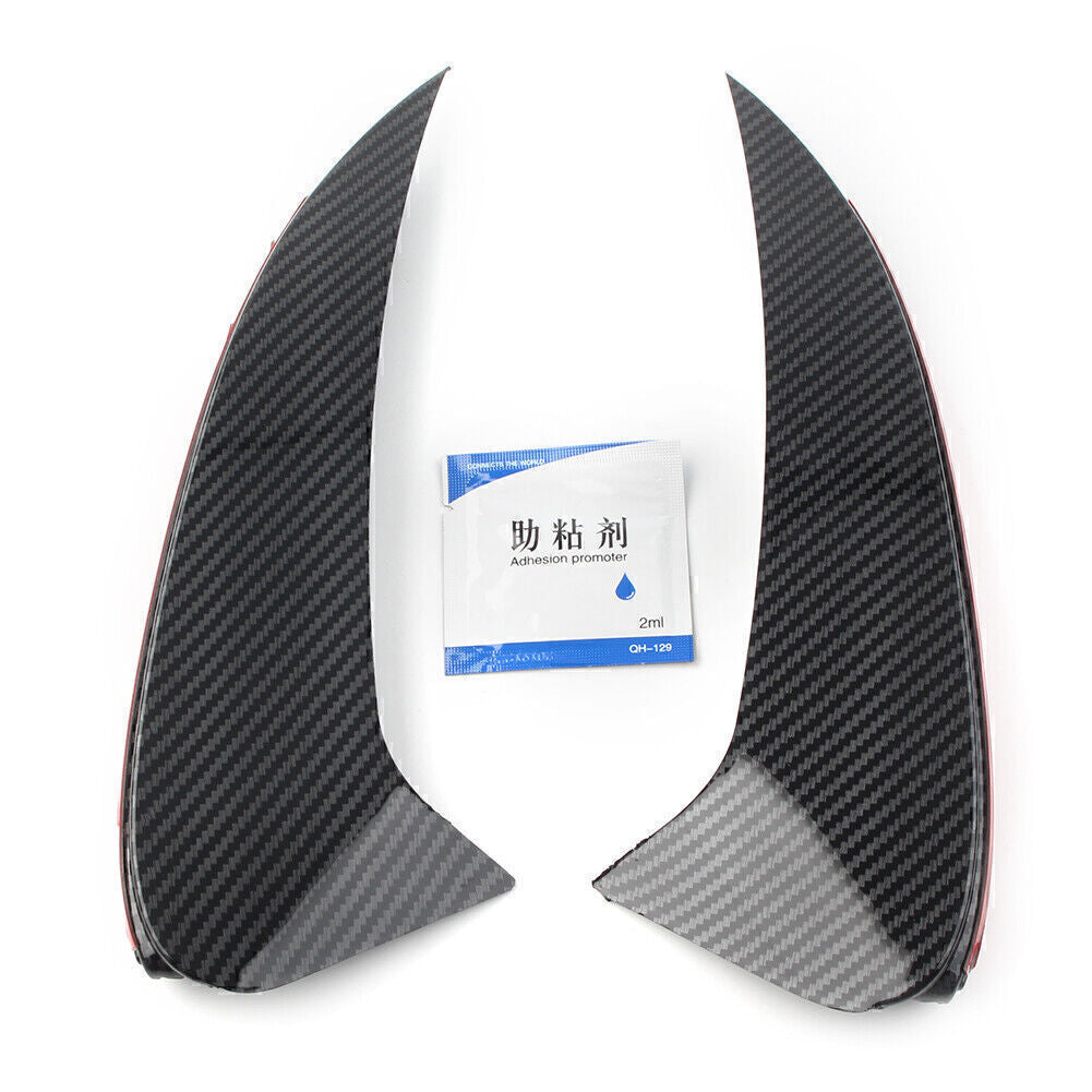 2X Rear Bumper Splitters Bodykit Fins Fit for Benz C257 CLS450 CLS53 2018-2020