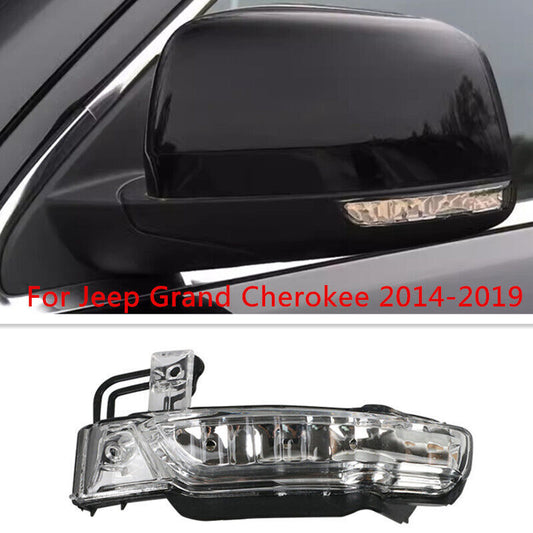 Left Side Mirror Light Turn Signal Indicator for Jeep Grand Cherokee 2014-2019